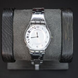 Ladies Watch Swatch Women Thin CLIMBER FLOWERY SS08K100G